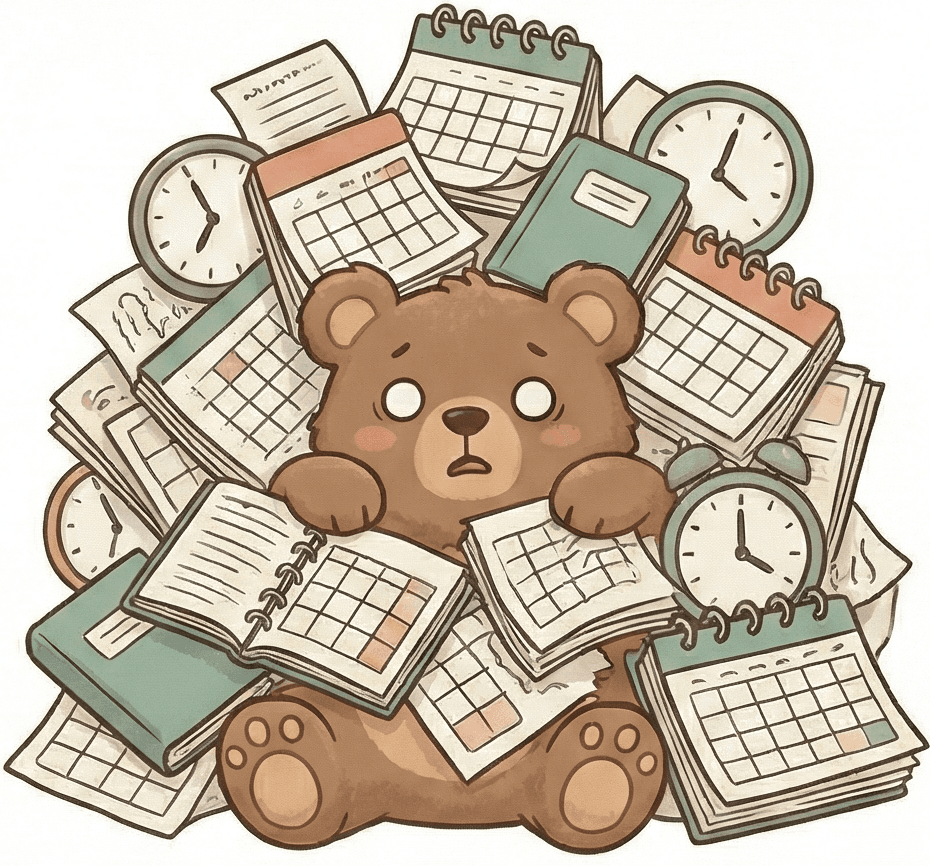 Overwhelming Schedule